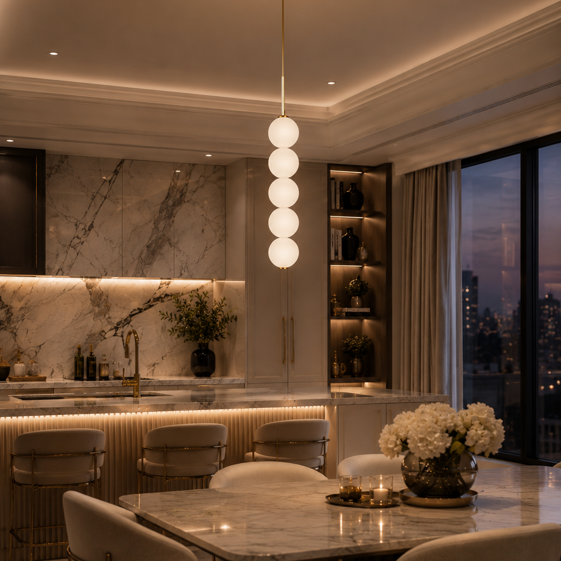 Abacus Pendant Light