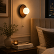 Abel Wood Disk Light