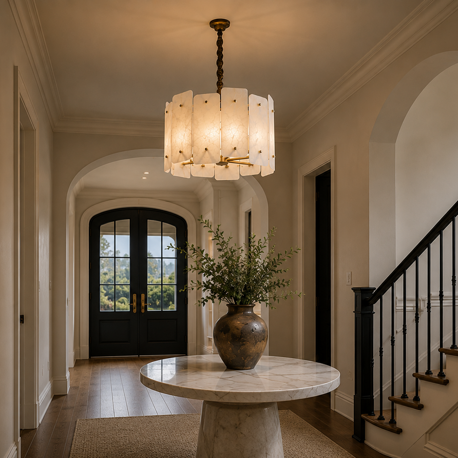 Acevedo Alabaster Chandelier